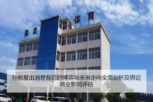 孙杨复出消息背后的博弈与未来走向全面剖析及舆论商业影响评估